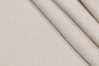 Thibaut Montebello W724128 Woven Chenille Upholstery Fabric in Whisper White