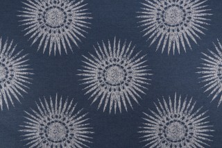Thibaut Bahia W80782 Woven Solution Dyed Acrylic Outdoor Fabric in Indigo