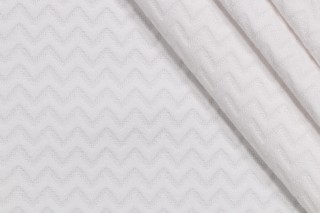 Thibaut Sashay W80364 Woven Solution Dyed Acrylic Matelasse Outdoor Fabric in White