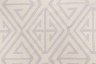 Thibaut Demetrius Applique W724304 Embroidered Drapery Fabric in Natural