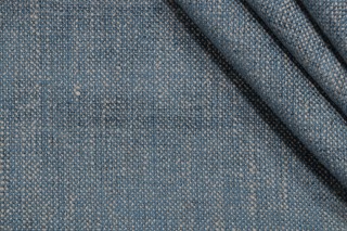 Thibaut Luxe Weave W724122 Woven Chenille Upholstery Fabric in Cobalt