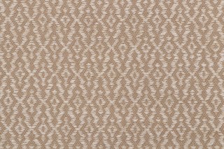 Thibaut Sumatra W74351 Woven Upholstery Fabric in Linen on Ivory