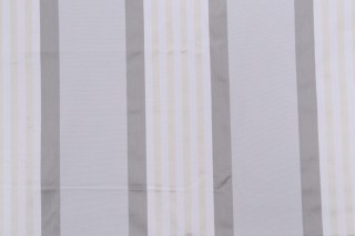 Thibaut Emerson Stripe W80111 Woven Decorator Fabric in Smoke
