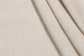 Thibaut Montebello W724128 Woven Chenille Upholstery Fabric in Whisper White
