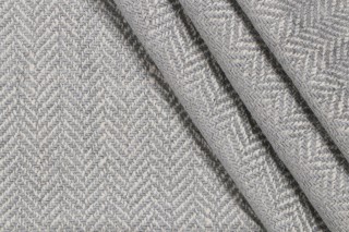 Thibaut Montebello W724131 Woven Chenille Upholstery Fabric in Pewter