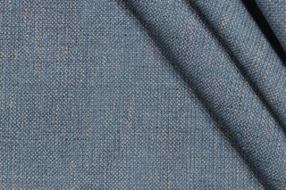 Anna French Luxe Weave W724122 Woven Chenille Upholstery Fabric in Cobalt for Thibaut