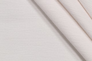Thibaut Interlude W80063 Woven Solution Dyed Acrylic Chenille Outdoor Fabric in White