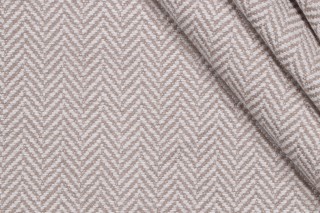 Thibaut Hollis Herringbone W80743 Woven Solution Dyed Acrylic Outdoor Fabric in Linen