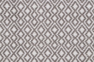 Thibaut Kuba W79646 Woven Chenille Upholstery Fabric in Sterling Grey