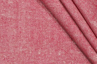 Anna French Zara Texture W80000 Woven Solution Dyed Acrylic Outdoor Fabric in Peony for Thibaut