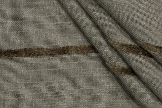 Hilo Stripe Woven Chenille Decorator Fabric in Spring 
