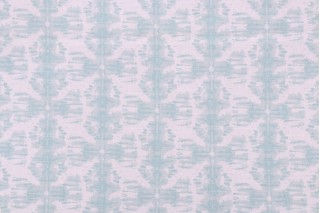 Lacefield Nobu Printed Cotton Drapery Fabric in Mineral