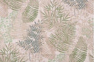 Stof Fabrics Ombrage Printed Cotton Drapery Fabric in Mousse