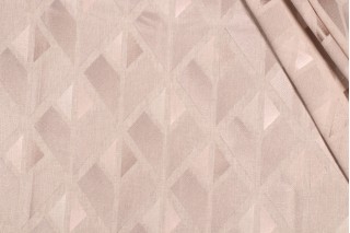 Valiant Fabrics Reza Embroidered Drapery Fabric in Linen