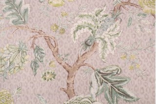 Kaufmann Madura Printed Cotton Blend Drapery Fabric in Vapor