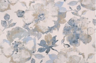 Richloom Arella Printed Polyester Drapery Fabric in Vapor