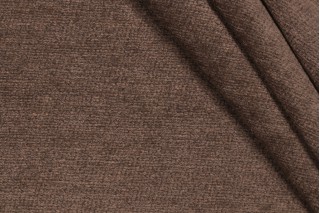 Clarence House Delray Woven Polyester Chenille Outdoor Fabric in Truffle