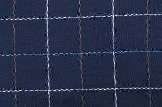 Thibaut Sloane Square W80121 Woven Decorator Fabric in Navy