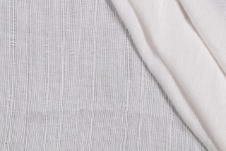 1 Yard Thibaut Windswept W80529 Sheer Solution Dyed Acrylic Drapery Weight Outdoor Fabric in White