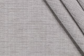 Thibaut Beachcomber W80527 Woven Solution Dyed Acrylic Chenille Outdoor Fabric in Sterling Grey