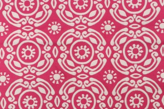 Thibaut Soleil W77979 Matelasse Upholstery Fabric in Fuchsia