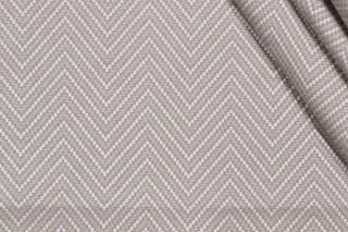 Thibaut Haven Herringbone W80006 Woven Solution Dyed Acrylic Outdoor Fabric in Stone