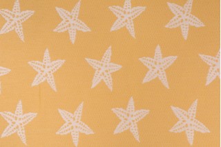 Covington Star Fish Woven Outdoor Fabric in 885 Sunshine