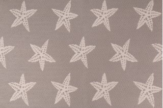Covington Star Fish Woven Outdoor Fabric in 91 Smoke