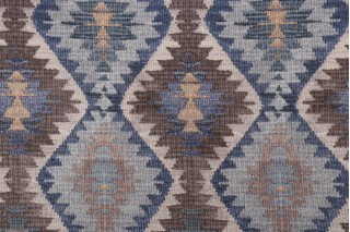 PK Lifestyles Neema Afghan Printed Cotton Drapery Fabric in Horizon