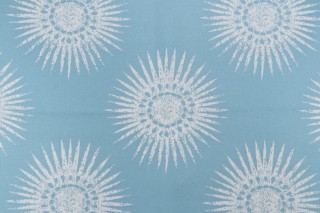Thibaut Bahia W80778 Woven Solution Dyed Acrylic Outdoor Fabric in Spa Blue