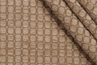 Scalamandre Romance Woven Chenille Upholstery Fabric in Wheat