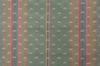 Grey Watkins Stefano Moire Decorator Fabric in Green for Scalamandre