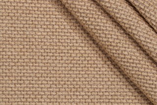 Scalamandre Bar Harbor Woven Chenille Upholstery Fabric in Straw