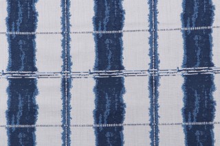 Thibaut Suki W80798 Woven Solution Dyed Acrylic Outdoor Fabric in Blue