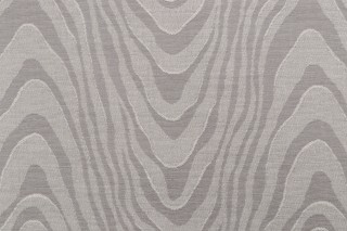 Thibaut Sound Wave W80559 Woven Solution Dyed Acrylic Chenille Outdoor Fabric in Heather Grey