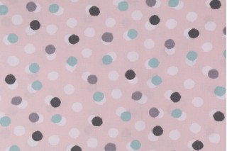 Premier Prints Free Dots Printed 7oz Cotton Drapery Fabric in English