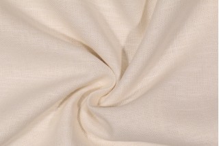 Covington Jefferson Linen Drapery Fabric in 14 Snow