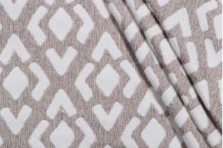 Hamilton Telluride Woven Chenille Upholstery Fabric in Granite