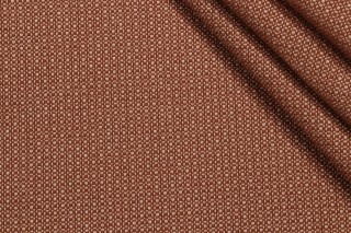 Aldeco Glasgow Woven Upholstery Fabric in Spice for Scalamandre