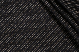 Fonthill Fontwill Woven Chenille Upholstery Fabric in Onyx for Scalamandre