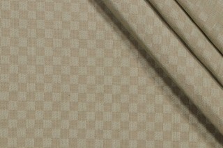 Grey Watkins Sophia Square Woven Decorator Fabric in Pale Green for Scalamandre