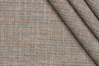 Heritage Woven Upholstery Fabric in Peacock