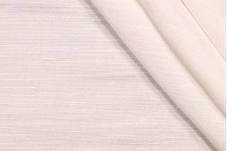 Kaufmann Bellino Woven Drapery Fabric in Chalk