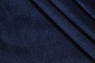 Holly Hunt Aqua Solution Dyed Acrylic Velvet Outdoor Fabric in Neptune