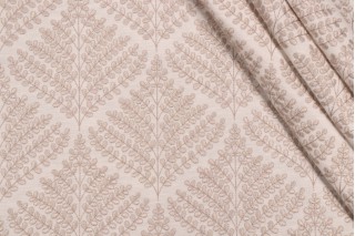 Kaufmann Orchard Embroidered Drapery Fabric in Sandstone