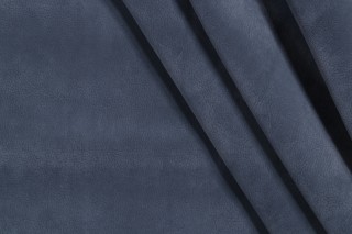Scalamandre Georgia Suede Woven Upholstery Fabric in Cadet 