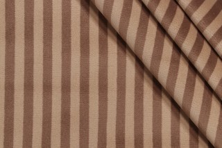 Fonthill Colline Velvet Upholstery Fabric in Bark for Scalamandre
