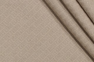 Grey Watkins A Neutral Feeling Woven Upholstery Fabric in Natural/Thatch for Scalamandre