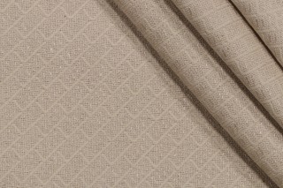 Grey Watkins A Neutral Feeling Woven Upholstery Fabric in Natural/Thatch for Scalamandre
