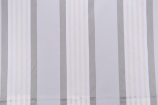Anna French Emerson Stripe W80111 Woven Decorator Fabric in Smoke for Thibaut
